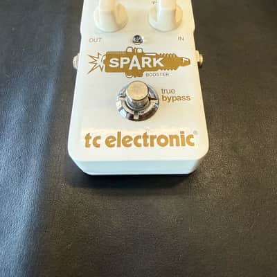 TC Electronic Spark Booster Boost Pedal 2012 - Present - White image 2