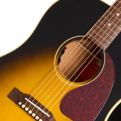 Epiphone - J-45 Standard - Acoustic-Electric Guitar - Vintage Sunburst - w/ Premium Gigbag image 8