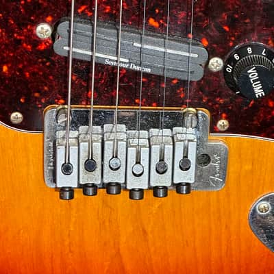 + New Video Fender Custom Shop Stratocaster Ex Bush Nigel Pulsford 3 Tone Sunburst Guitar + Case image 12