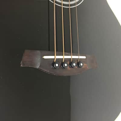 Ibanez AEB5E-BK Standard 2009 - 2019 - Black High Gloss with Hard Shell Case image 9