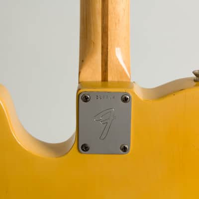Immagine Fender  Telecaster Solid Body Electric Guitar (1972), ser. #387734, black gig bag case. - 13