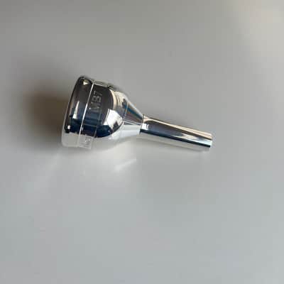 Mercer and Barker Silver MB7 Lake Monster Tuba Mouthpiece image 2