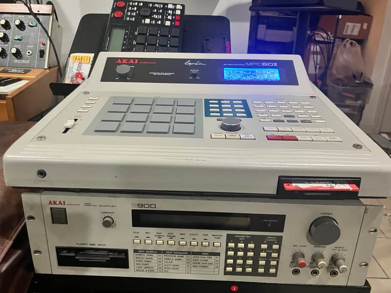 Akai MPC60II Integrated MIDI Sequencer and Drum Sampler - Vimana 3.15 OS, max ram, SCSI, etc image 1