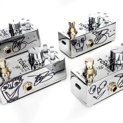 Autographed Joe Satriani IK Multimedia TONEX ONE 2025 - Chrome with signature image 8