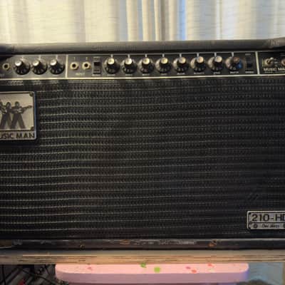 Music Man 210-HD One Thirty 2-Channel 130-Watt 2x10" Guitar Combo 1974 - 1979 Black image 1