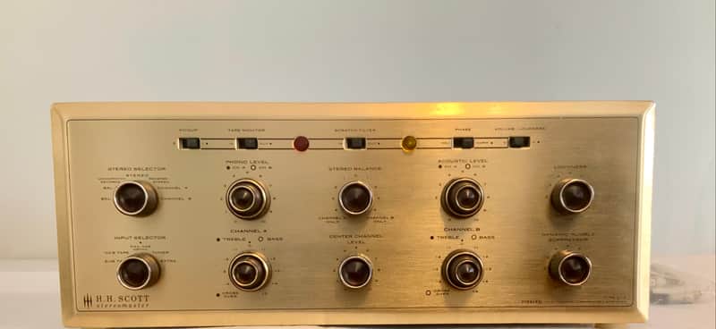 HH Scott 272 Tube Amplifier Pro Serviced