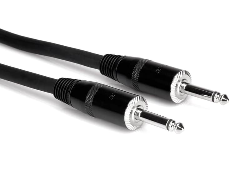 Hosa SKJ-4100 Pro Speaker Cable, REAN 1/4 in TS to Same, 100 ft image 1