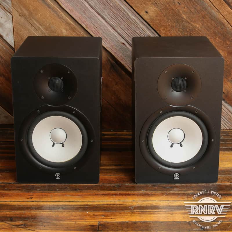 Yamaha HS80M Powered Studio Monitor (Pair) 2000s - Black image 1
