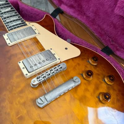 1981 Gibson Heritage Series Les Paul Standard 80 Elite Honey Burst Quilted Maple Top w/OSHC image 9