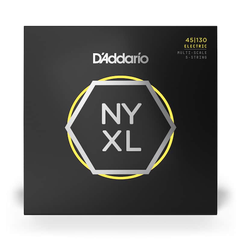 Photos - Strings DAddario D'Addario NYXL Bass Guitar ; -Scale 5-String 45-130 Multi 
