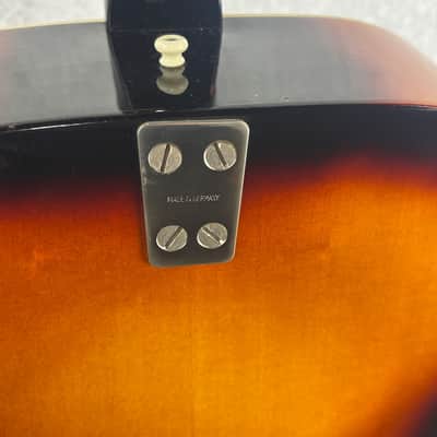Contessa acoustic guitar in sunburst finish (made in Germany) image 5