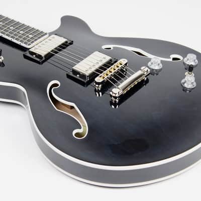 Godin Montreal Premiere A/E 2019 Indigo Blue w/Tric Case image 4