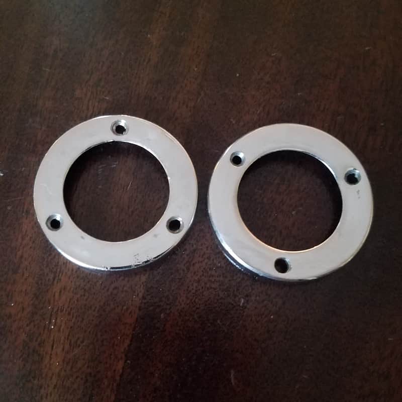 Neumann CMV-563 Tube Microphone UM-57 End Cap Rings 1956-1981 Chrome image 1