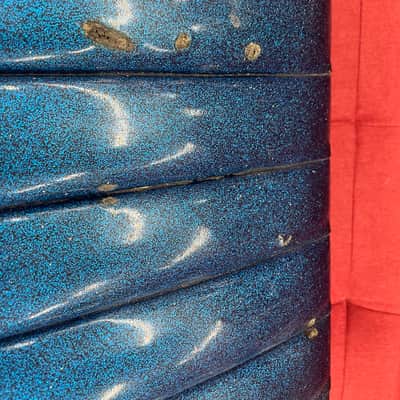 Kustom K200B-5 100 Watt Guitar Amp Head 70's - Blue image 8