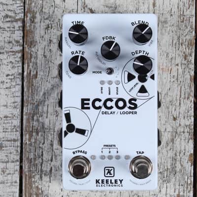Keeley ECCOS Delay / Looper Pedal Electric Guitar Delay and Loop Effects Pedal image 1