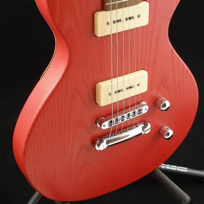 Crimson Guitars One Series PAF 2016 Crimson Red Single Cutaway P90s image 6