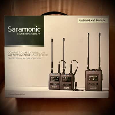 Saramonic UwMic9S Wireless Microphone System Kit 2 Mini RX +TX Sealed Unit x 3 image 6