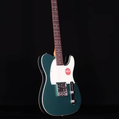 Squier Classic Vibe Custom Esquire, Laurel FB, Sherwood Green image 8