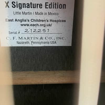 Martin LX1E Ed Sheeran Signature lefty  X 2015 - 2017 - Natural image 9