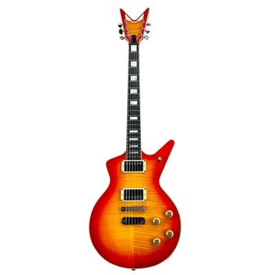 Dean USA Custom Shop Cadillac Flame Top - Trans Cherry Sunburst image 2