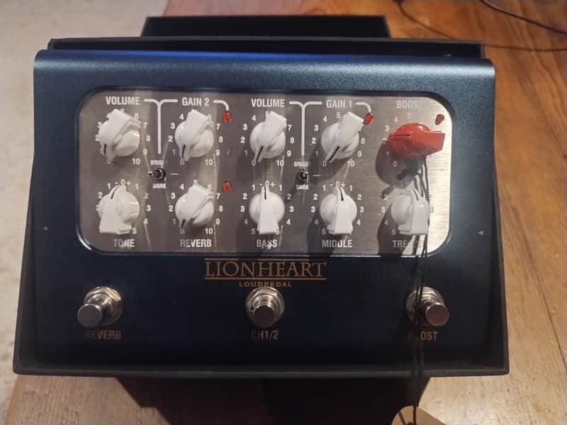 Laney Tom Quayle Ironheart LOUDPEDAL Preamp / DI 60-Watt Guitar Amp Effect Pedal image 1
