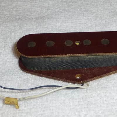 Vintage Mighty Mite 1970s Phenolic Pickup Similar to Eddie Van Halen's Frankenstein Pickup 14.0 K ohms Powerful Tele Hand Made image 5