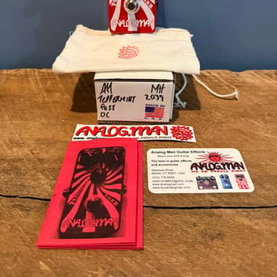 Analogman Peppermint Fuzz 2000s - Red image 3