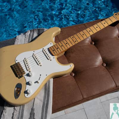 1994 Fender Japan Custom Shop - ST54-150AS 40th Anniversary '54 Stratocaster Reissue - 1 of 40 - Made in Japan (FujiGen) - Pro Set Up w Perfect Frets/Action/Intonation!MIJ image 12