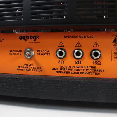 ORANGE CUSTOM SHOP 50 Black [00819-0618] (06/05) image 5