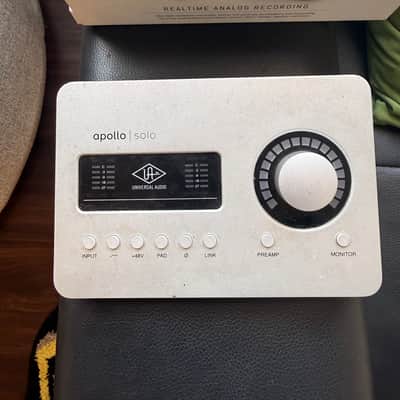 Universal Audio Apollo Solo Heritage Edition Thunderbolt 3 Audio Interface 2020 - Present - Silver image 2
