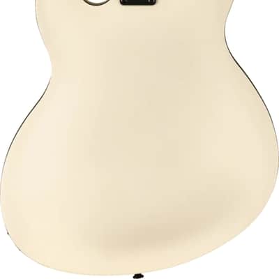 Fender Tom DeLonge Signature Starcaster Electric Guitar, Rosewood Fingerboard, Satin Olympic White image 3