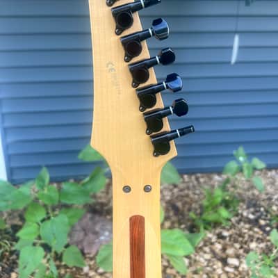 Ibanez S7420FM 7 String Trans Blue 2000 With MR500C Case image 7
