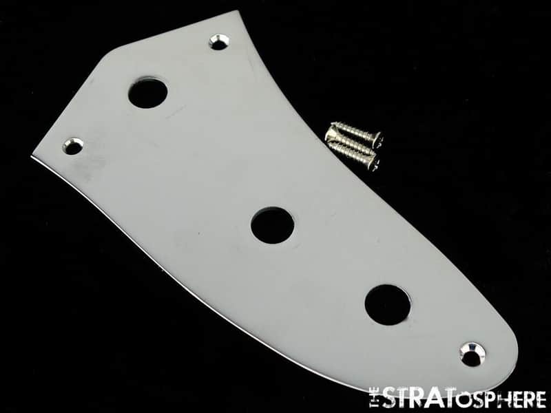 Fender Player Jaguar Series Chrome CONTROL PLATE, Guitar Parts Chrome image 1