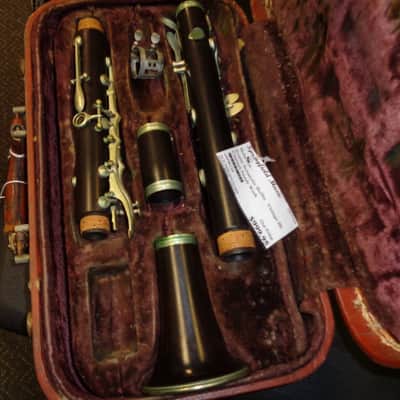 vintage Evette Schaeffer Buffet-Crampon Paris wooden clarinet AS IS For parts or repair project image 1