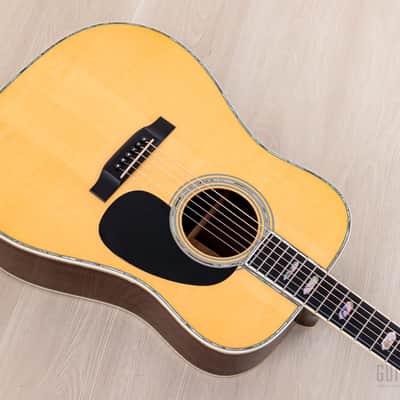 1993 Martin D-45 Dreadnought Acoustic Guitar, Near-Mint w/ Case image 10