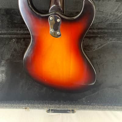 Mosrite  Ventures Model  1987-88 - Sunburst Hand Made and signed  by Semie Moseley image 9