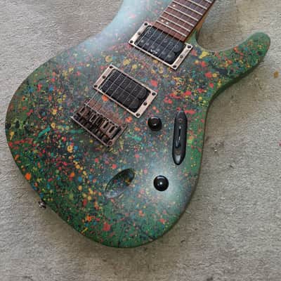 Ibanez S521 MOL - Dimarzio Evolution / Ibanez V7 - Custom painted image 5