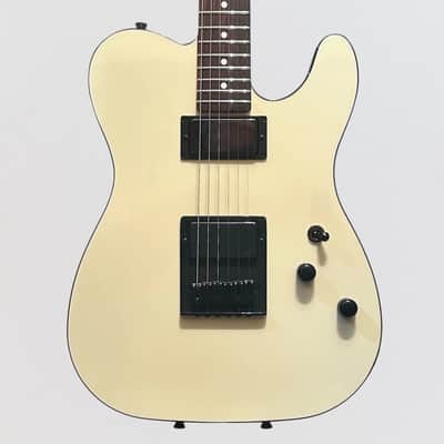 Schecter USA Custom Shop PT HH Electric Guitar - Vintage White image 1
