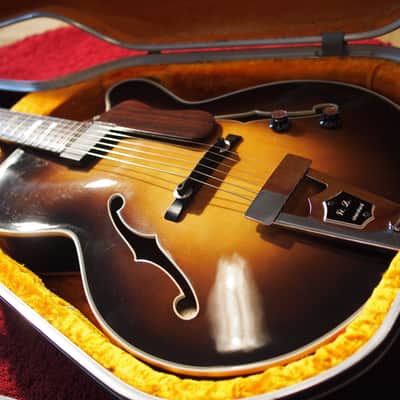 Hofner A.Z. Standard Attila Zoller 1982 -1984 brown sunburst image 2