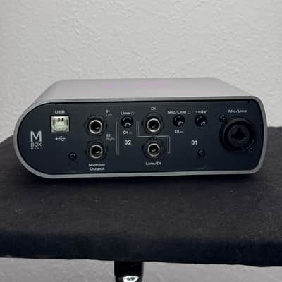 Avid MBox 3 Mini USB Audio Interface 2010s - Silver / Black image 2