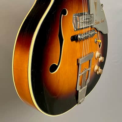 Kay K8700 Barney Kessel Jazz Special w/ Kelvinator 1959 Shaded Sunburst image 3