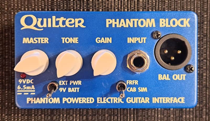 QUILTER PHANTOM BLOCK PHANTOM POWERED ELECTRIC GUITAR INTERFACE image 1