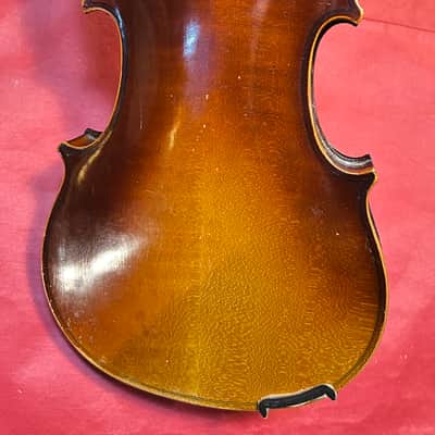 Vintage 4/4 Adult sized violin Early 1920s - Original finish - Copy of Antonio Stradivarius image 5
