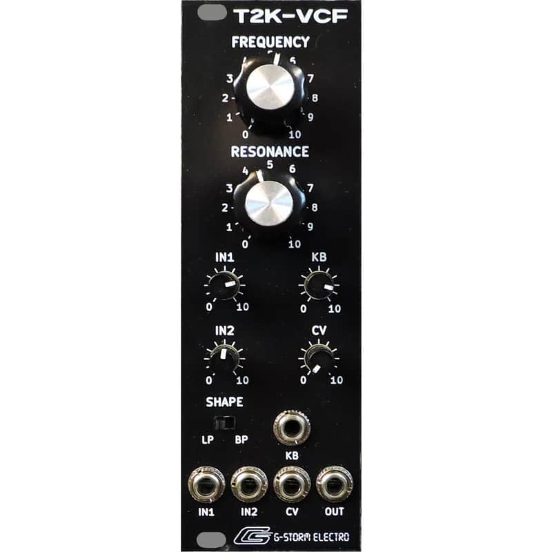 G-Storm Electro T2K-VCF Eurorack Transcendent 2000 Filter Adaptation image 1