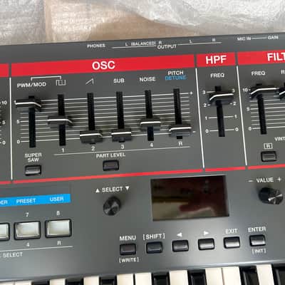 Roland Juno-X 61-Key Programmable Polyphonic Synthesizer 2022 - Present - Black Bild 7