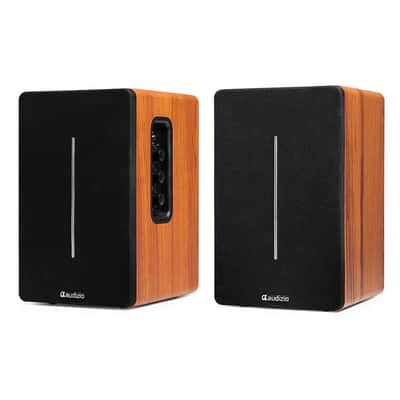 Audizio Ks01 B Act.Bookshelf Set Bt Irc 120 W Wood image 3