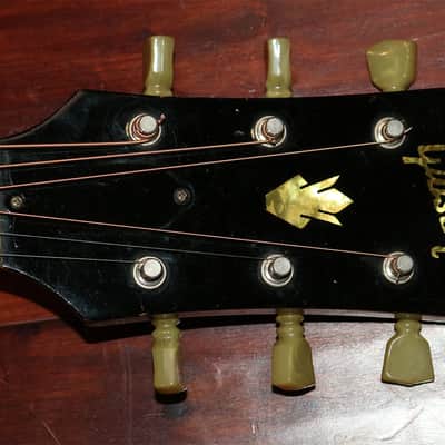 1966 Gibson J-160E, Iced Tea Sunburst image 5
