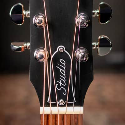 Gibson J-45 Studio Rosewood Acoustic/Electric Guitar - Satin Rosewood Burst with Hardshell Case - Floor Model image 5