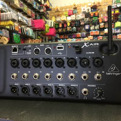 Behringer X Air XR16 16-Input Tablet-Controlled Digital Mixer | Reverb