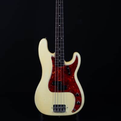1965 Fender Precision Bass with Rosewood Fretboard - Olympic White image 2